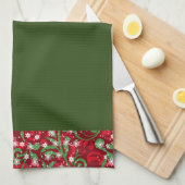 Linge De Cuisine Merry Christmas  (Quart Plié)