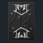 Linge De Cuisine Merry CHRISTmas Christian Chalkboard Nativité<br><div class="desc">Nous disons "Joyeux Noël" tout le temps, mais souvent oublier l'origine des mots. Cet art présente des lettrages originaux à la main qui, dans son design unique, raconte l'histoire de Noël, simplement et élégamment dans le look tendance de tableau noir. Montrez votre esprit CHRISTmas à votre famille et à vos...</div>