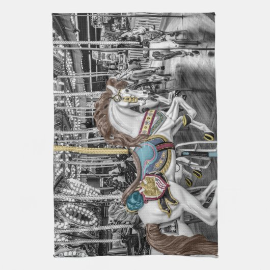 Linge De Cuisine Merry Go Round Carousel (Vertical)