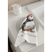 Linge De Cuisine Merry Puffin, personnalisé