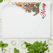 Linge De Cuisine Merry Woofmas (Plié)