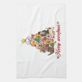 Linge De Cuisine Merry Woofmas (Vertical)