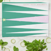 Linge De Cuisine Merveilleuse de la saison Arbre de Noël (Plié)