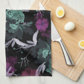 Linge De Cuisine Mes fleurs de jardin II (Quart Plié)