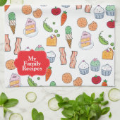 Linge De Cuisine Mes recettes de famille (Plié)