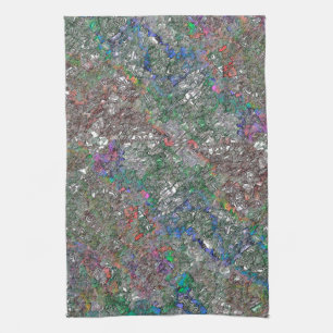 Linge De Cuisine Mess of color pieces qui n'existe pas vraiment