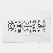 Linge De Cuisine Message binaire Arecibo 1974 (Horizontal)