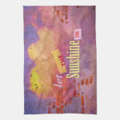 Linge De Cuisine Message sur un mur (Vertical)