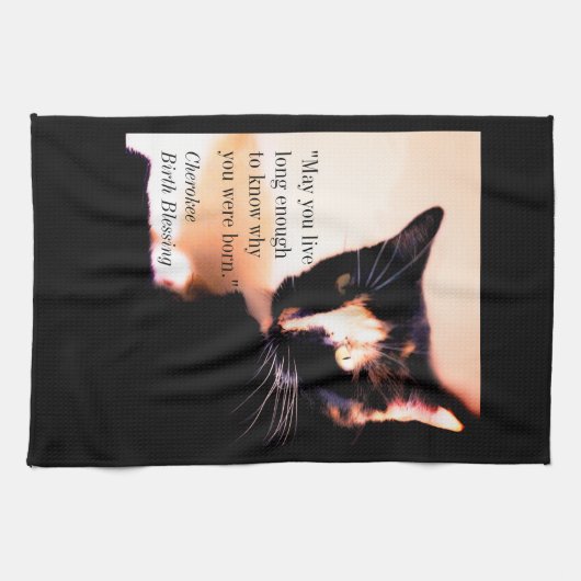 Linge De Cuisine Messenger Cat (Horizontal)