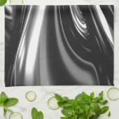 Linge De Cuisine Métal argenté (Plié)