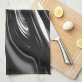 Linge De Cuisine Métal argenté (Quart Plié)