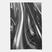 Linge De Cuisine Métal argenté (Vertical)