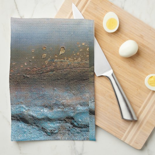 Linge De Cuisine Métal oxydé (Quart Plié)