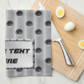 Linge De Cuisine Métal-Regard (Quart Plié)