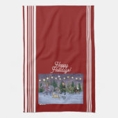 Linge De Cuisine Metalphant Family Tree Kitchen Towel (Vertical)