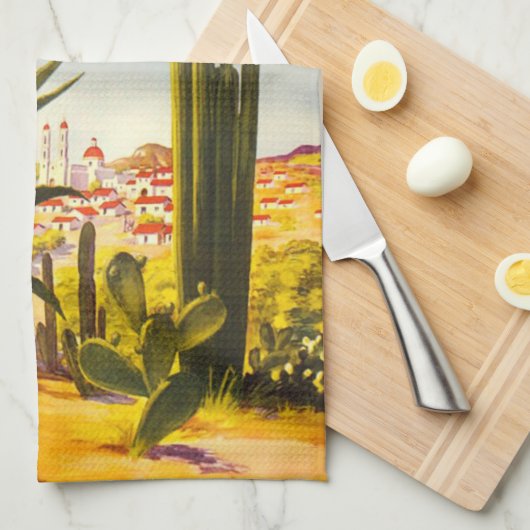 Linge De Cuisine Mexique (Quart Plié)