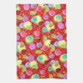 Linge De Cuisine Mi automne festival mooncakes Red Kitchen Towne (Vertical)