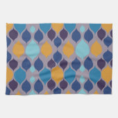 Linge De Cuisine Mi-siècle 1960 Géométrique Pastel (Horizontal)