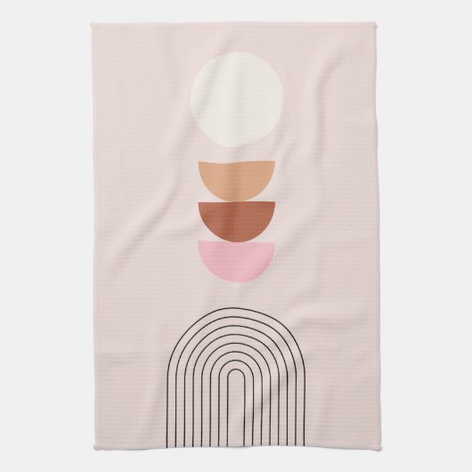 Linge De Cuisine Mi-Siècle Moderne 08 Arch Blush Rose (Vertical)