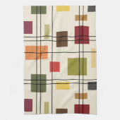 Linge De Cuisine Mi-siècle moderne géométrique 1 (Vertical)