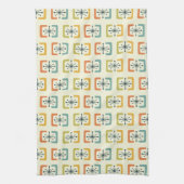 Linge De Cuisine Mi-Siècle Moderne Starburst Coques (Vertical)