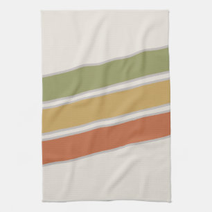 Linge De Cuisine Mi-Siècle Moderne Trois Grandes