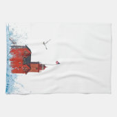 Linge De Cuisine Michigan Big Red Lighthouse (Horizontal)