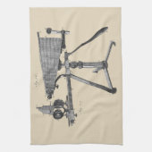 Linge De Cuisine Microscope du XVIIIe siècle Antique Science INSTRU (Vertical)