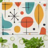 Linge De Cuisine Mid Century Modern Starburst Pattern (Plié)