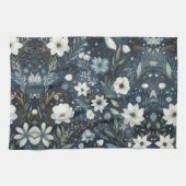 Linge De Cuisine Midnight Garden Dream - Plancher bleu marine (Horizontal)