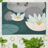 Linge De Cuisine Midnight Pond Fire Salamander (Plié)