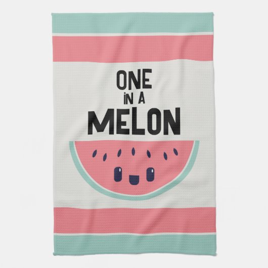 Linge De Cuisine Mignon One In A Melon Pastèque (Vertical)