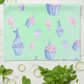 Linge De Cuisine mignonne cupcake Sweet sirène fête d'anniversaire (Plié)