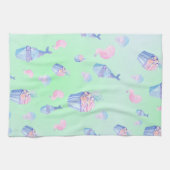 Linge De Cuisine mignonne cupcake Sweet sirène fête d'anniversaire (Horizontal)