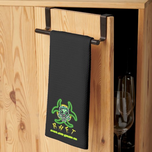 Linge De Cuisine Mignonne, drôle de zombie (Pliage en tiers)