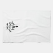 Linge De Cuisine Mignonne Faire Du Vin Pour Le Temps (Horizontal)