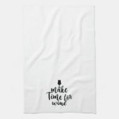 Linge De Cuisine Mignonne Faire Du Vin Pour Le Temps (Vertical)