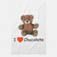Mignonne I Coeur (Amour) Chocolat Teddy Ours