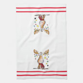 Linge De Cuisine Mignonne orignal de Noël (Vertical)