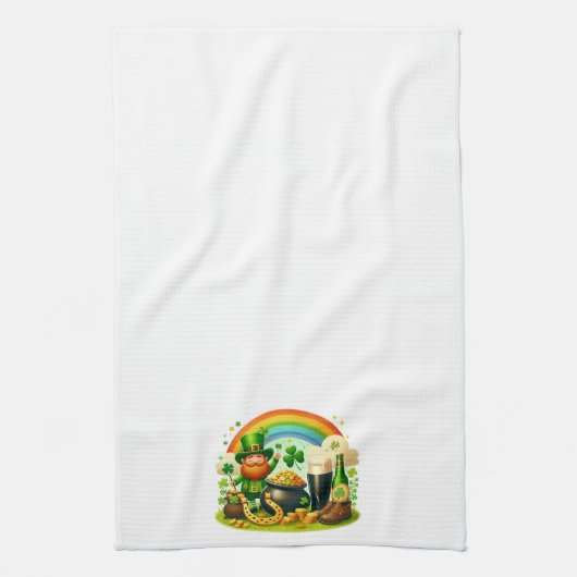 Linge De Cuisine Mignonne Saint Patrick, la Saint Patrick (Vertical)