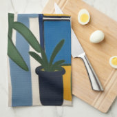 Linge De Cuisine Milieu du siècle moderne (Quart Plié)