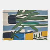 Linge De Cuisine Milieu du siècle moderne (Horizontal)