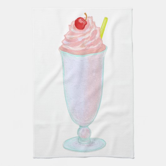 Linge De Cuisine milk-shake glacé (Vertical)