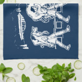 Linge De Cuisine Milo de Croton et la Bull - Gym Motivational (Plié)