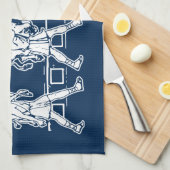 Linge De Cuisine Milo de Croton et la Bull - Gym Motivational (Quart Plié)