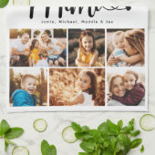 Linge De Cuisine Mimi We Lots Hearts Modern Photo Collage (Plié)