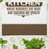 Linge De Cuisine MiMi's kitchen word art (Plié)