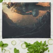 Linge De Cuisine Mines dangereuses (Plié)