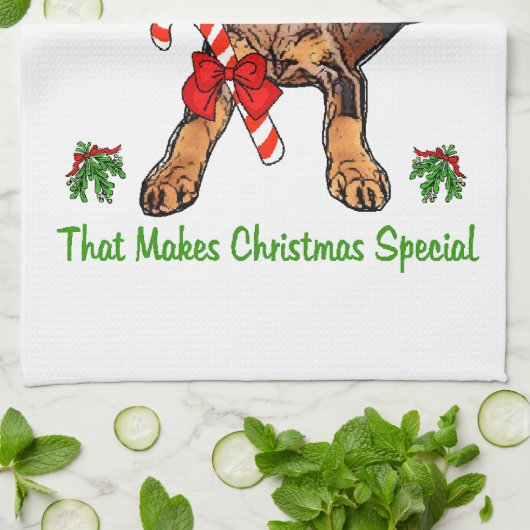 Linge De Cuisine Miniature de Pinscher (Plié)