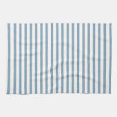 Linge De Cuisine Minimal Blue Stripes Modern Pattern Design (Horizontal)